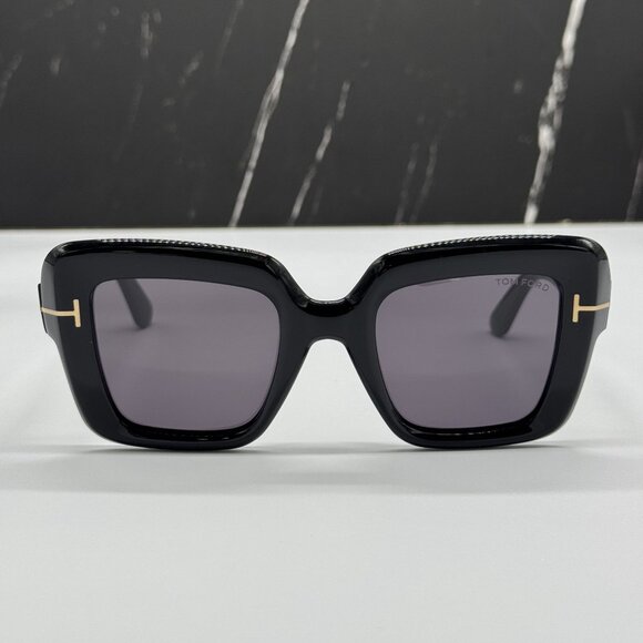 NEW TOM FORD ESME TF1157 ECO 01A BLACK WOMEN SUNGLASSES TOM FORD ESME FT1157 01A main image 10